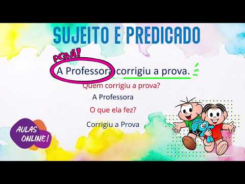 Sujeito e Predicado