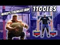 TRAINING TO BE THE WORLD'S STRONGEST MAN!