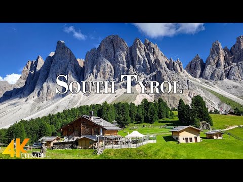 South Tyrol, Italy 4K Ultra HD • Stunning Footage, Scenic Relaxation Film with Calming Music.