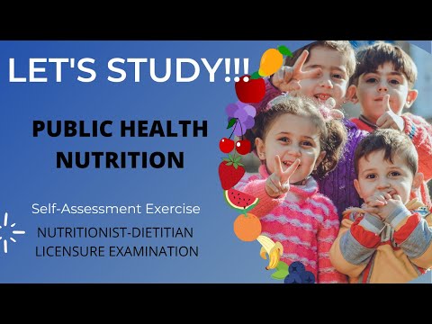 Public Health Nutrition Quiz