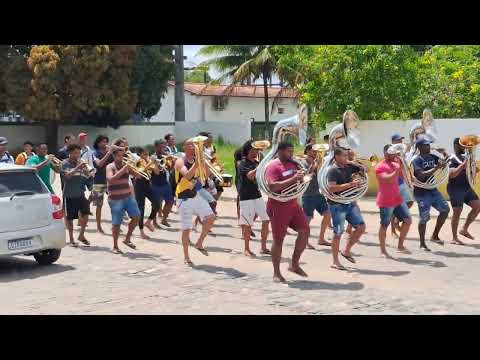 Ensaio da Famcruz  para o campeonato baiana de bandas do Estado da Bahia