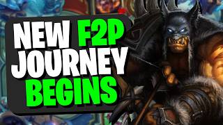 NEW F2P Hearthstone Journey!  With First Class Set Release!