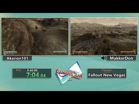 Questing for Glory 2: Fallout: New Vegas Glitchless race with Akarion101 and MakkerDon