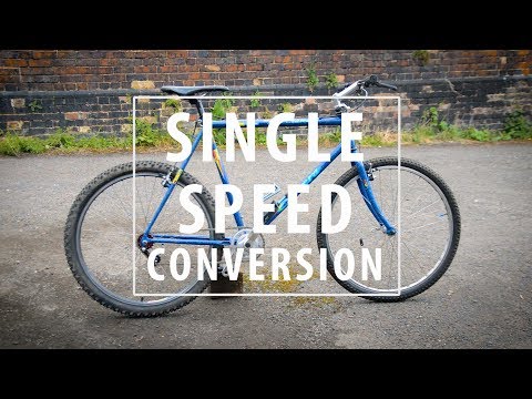 Converting A Retro Mountain Bike To Single Speed - 1990 Carrera Katmandu
