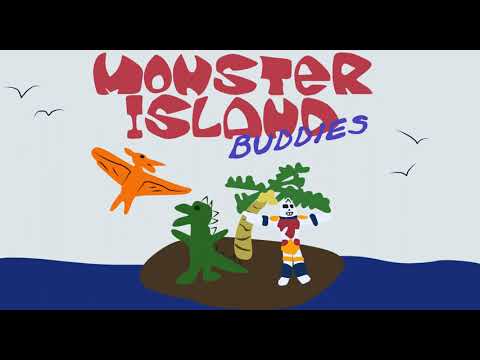 Monster Island Buddies Animation - Rodan loves Mothra