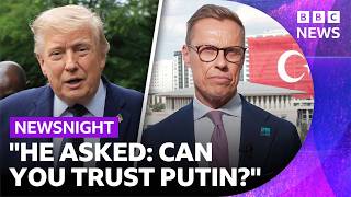 "Sort yourselves out please, we need you" | Finland's Alexander Stubb on Britain, Trump & Putin