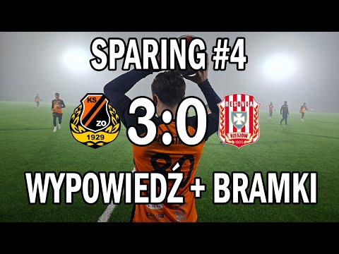 Sparing KSZO - Resovia (bramki + wypowiedź trenera) 07.02.2026