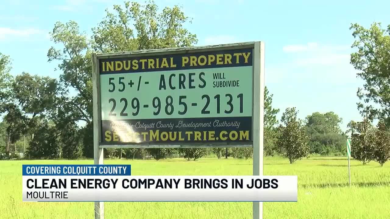 Over 1,000 jobs coming to Colquitt County following new investment by EnergyTek Corporation