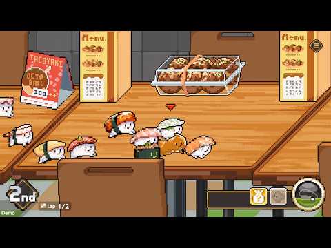 Wabisabi SushiDerby Demo First Look Gameplay