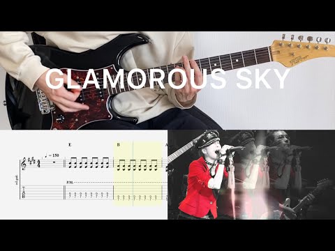 NANA starring MIKA NAKASHIMA - GLAMOROUS SKY (guitar cover with tabs & chords)