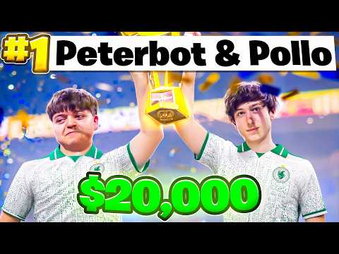1ST PLACE EWC FINALS ($20,000) 🏆 ft. Pollo | Peterbot