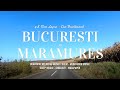 4K Time Lapse Car Dashboard Bucuresti Maramures Via A1 Pitesti Sibiu Targu Mures