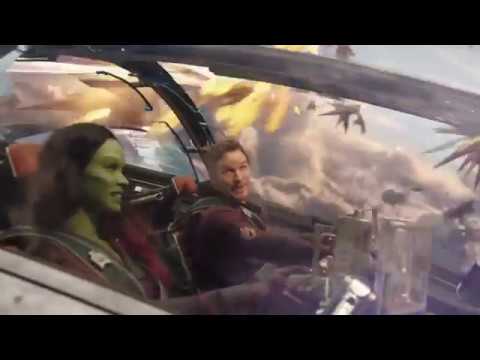 GUARDIANS OF THE GALAXY - Xandar battle The Ravagers and Nova Corps vs Dark Aster