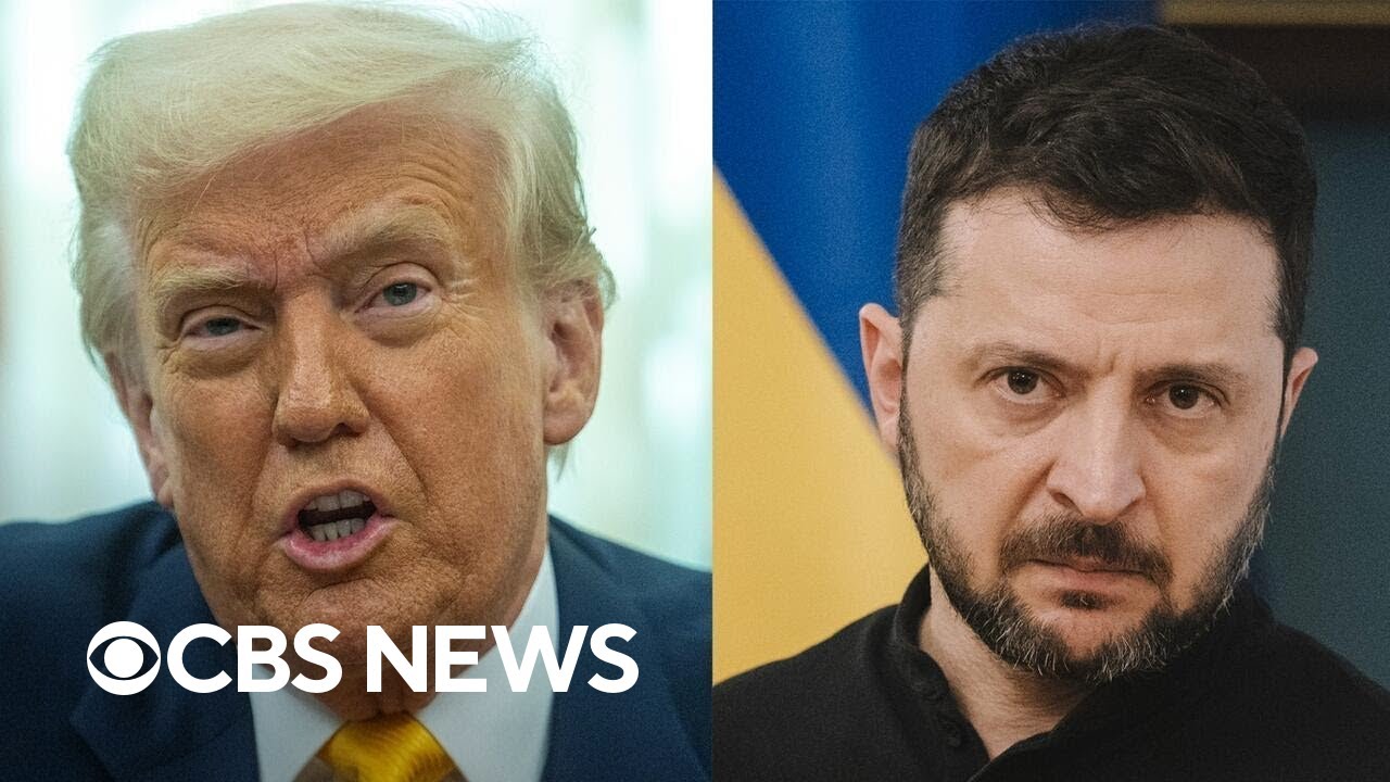 Trump says call with Zelenskyy was very good and that Ukraine war negotiations are on track