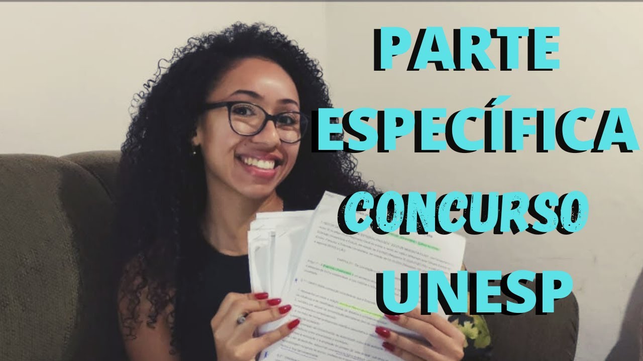 Como estudar a parte específica para Concursos UNESP