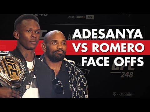 UFC 248 Media Day Face Offs