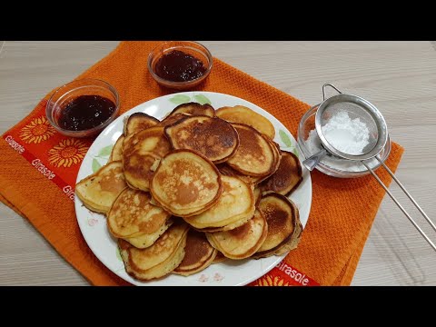 Delicious cheese pancakes, perfect for breakfast or dinner Quick and simple recipe