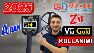 Via gold dedektör, Altın dedektörü ,VİA GOLD GÖRÜNTÜLÜ ALTIN DEFİNE DEDEKTÖRÜ Fİ