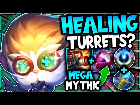 NEW MYTHIC ITEMS TURN HEIMERDINGER INTO A HEALER! IS HE BEST SUPPORT SEASON 11? - League of Legends