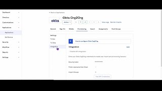 Troubleshooting Error on Org2Org App | Okta Support