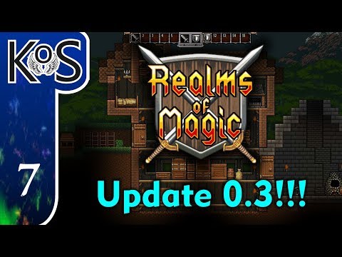 Realms Of Magic Ep 7: OH SO SQUISHY! - (Early Access 0.3) Let's Play, Gameplay