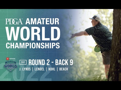 2022 PDGA Amateur Worlds | R2B9 | FA1 Lead | Lynds, Lengel, Kohl, Beach