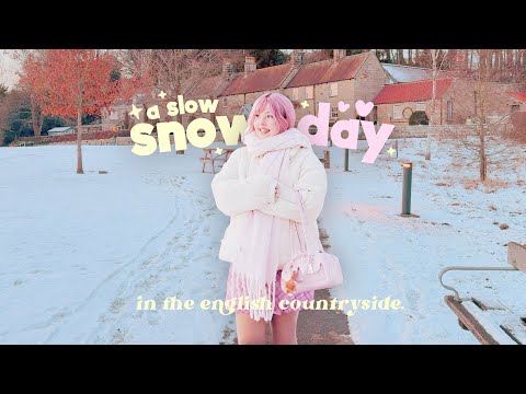 A Cozy Winters Day In the English Countryside (ᴗ͈ˬᴗ͈) ❄️ 