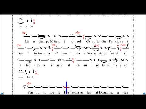 Stihirile Învierii (Glasul 3), Anastasimatar V. Ojog - versiune instrumentală (Melodos) - clip 2