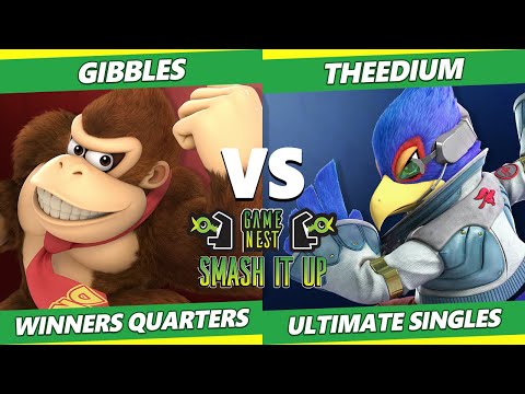 Smash It Up 26 Winners Quarters - Gibbles (Donkey Kong) Vs. Theedium (Falco) SSBU Ultimate