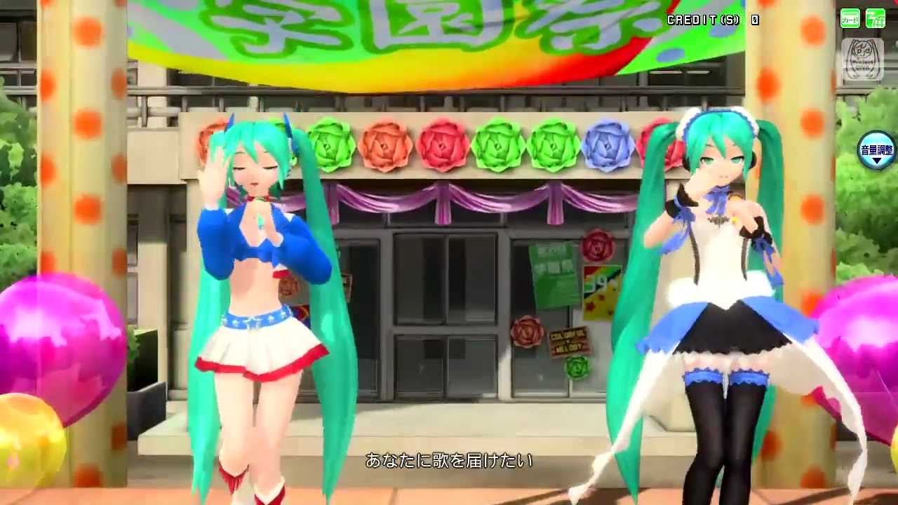 【Project DIVA Arcade】カラフル×メロディ【PV／720p】【AMERICANA+TYPE2020】