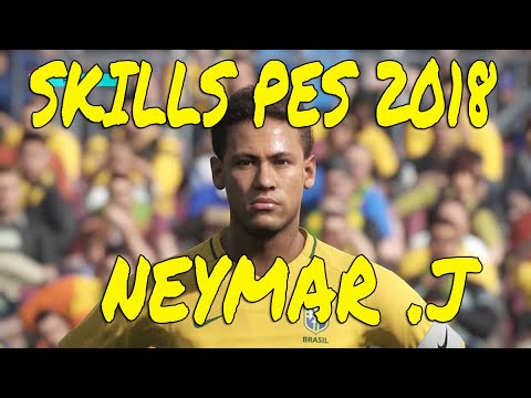 NEYMAR JR ● SKILLS PES 2018 ● BRASIL x ALEMANHA |HD|  ‹JOGAMAAX›