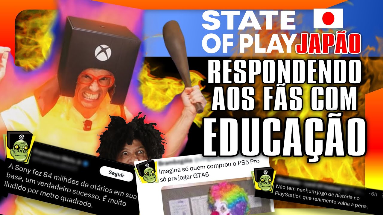 🔥 STATE OF PLAY 2025 + RAGE EDUCADO do Rodrigo 😂 | #statofplay