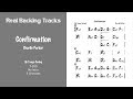 Confirmation - Real Jazz Backing Track - Play Along