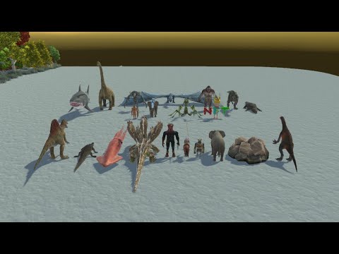 All Secondary Boss (Except Rocky) VS All Boss (Similiar Price) - Animal Revolt Battle Simulator