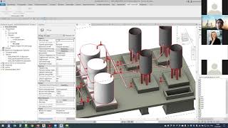 Контроль BIM-модели на соответствие схеме P&ID. Совместная работа в Revit и Inventor