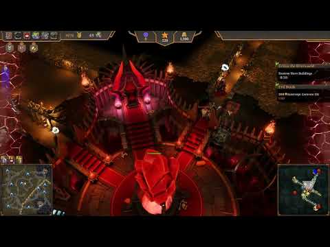 Dungeons 4 Skirmish map - Gameplay