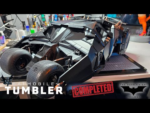 Bauen Sie den Batmobile Tumbler im Maßstab 1:8 von Hachette Partworks – Teil 113-120 – Das fertig...