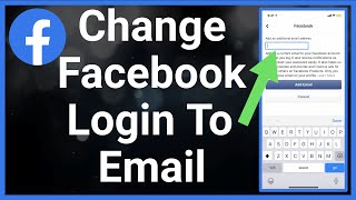How To Change Facebook Login Phone Number To Email