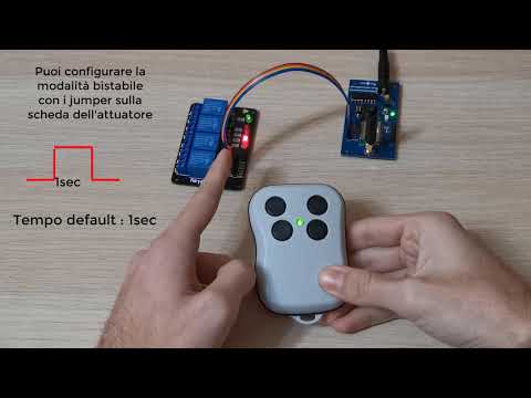 Telecomando Bidirezionale 433MHz/868MHz/915MHz