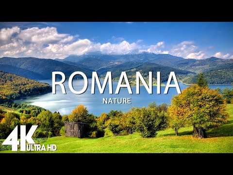 FLYING OVER ROMANIA (4K UHD) | Relaxing Piano Music & Beautiful Nature Videos #5