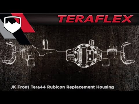 TeraFlex: Tera44 Rubicon Replacement Axle Housing