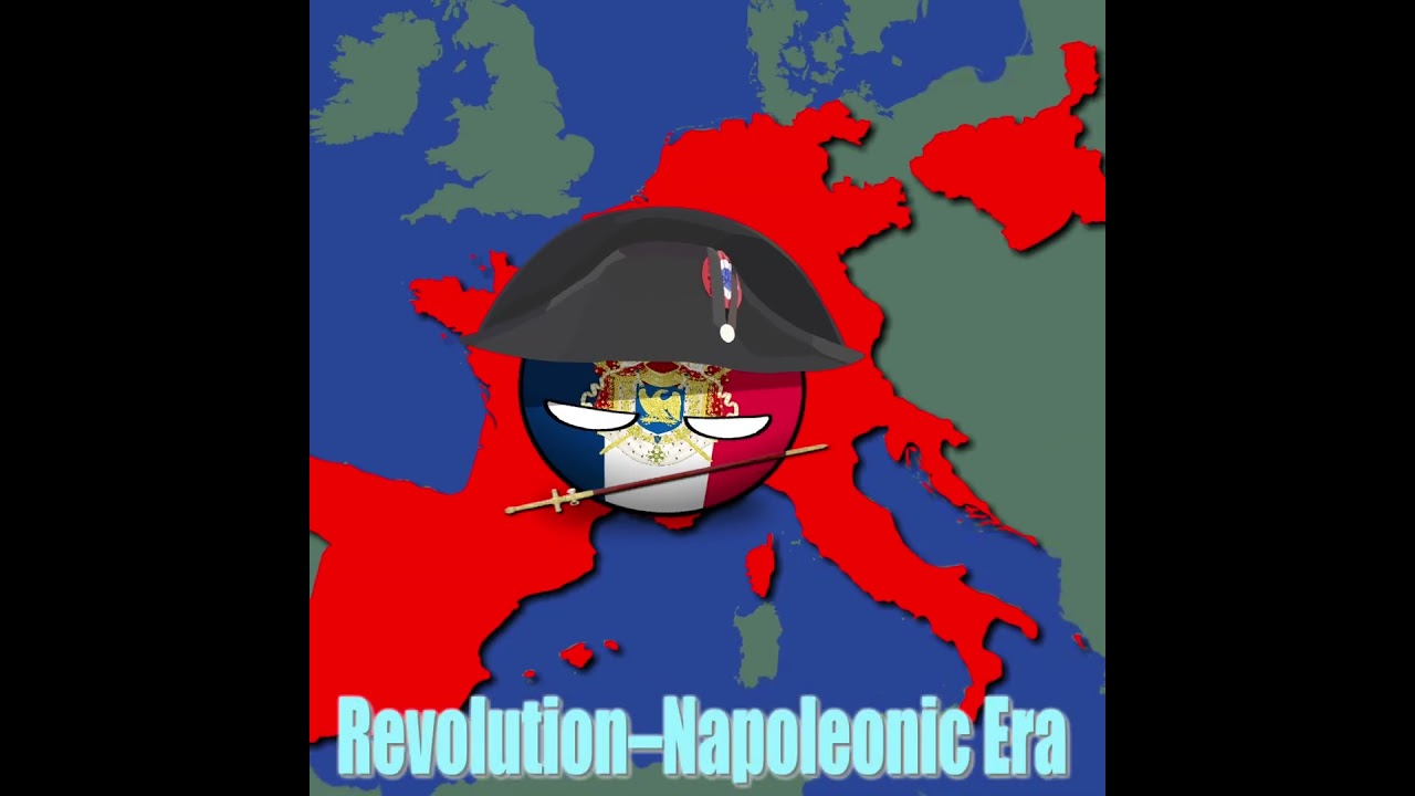 A Very Oversimplified History of France #countryballs