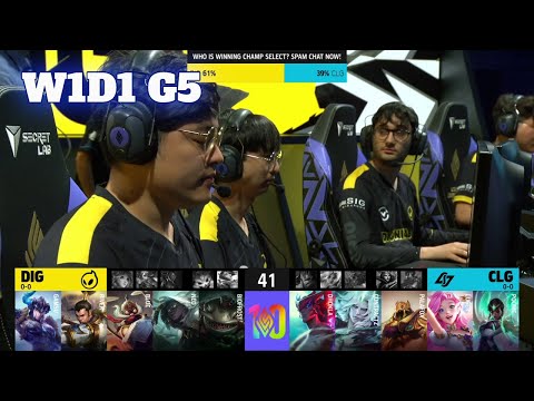 DIG vs CLG | Week 1 Day 1 S12 LCS Summer 2022 | Dignitas vs CLG W1D1 Full Game