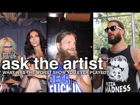 MAYHEM FEST Worst Show You've Played? - ASK THE ARTIST on Metal Injection