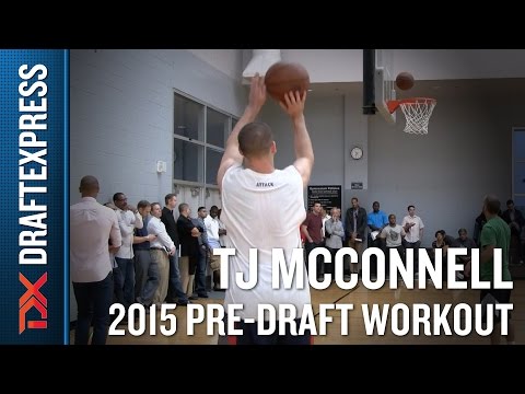 TJ McConnell 2015 NBA Draft Workout Video - DraftExpress