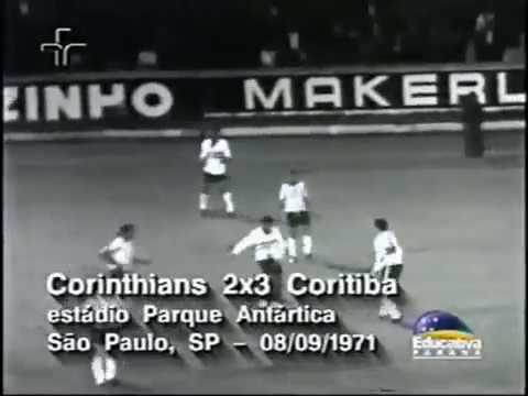 Corinthians 2x3 Coritiba (08/09/1971) - Brasileiro 1971