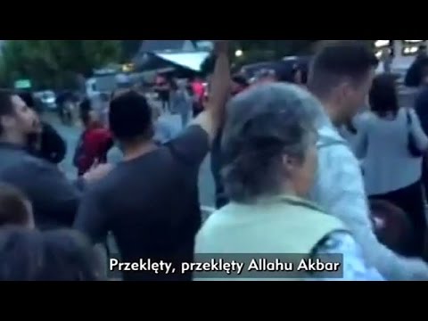 Muzułmanie krzyczeli "Allah akbar"