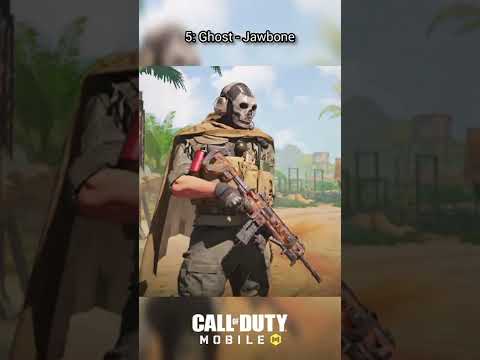 Every Ghost Skin In Cod Mobile! 12 Different Ghost Skins!