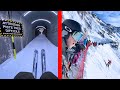 Dreaded Tunnel Skiing Le Tunnel In Alpe D Huez UNCUT