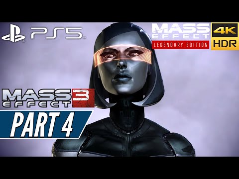 MASS EFFECT 3 LEGENDARY EDITION (PS5) Walkthrough Gameplay PART 4 [4K 60FPS HDR] - No Commentary